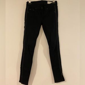 Rag & Bone Zipper Detail Jeans